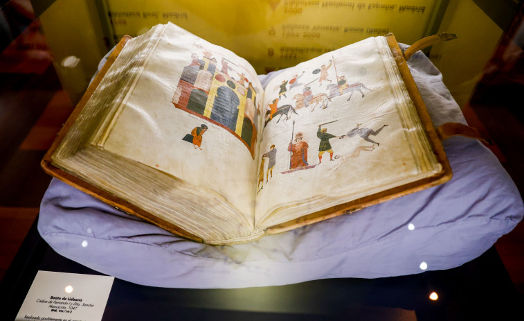 La Biblioteca Nacional muestra al público una de sus joyas, el Códice de Fernando I y Sancha