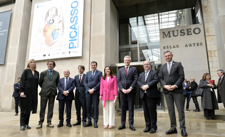 La impronta de las primeras veces de Picasso en A Coruña toma el museo de Belas Artes