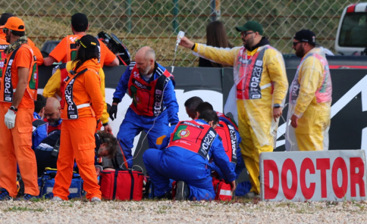 Pol Espargaró sufre fractura de mandíbula, de dos vértebras y contusiones