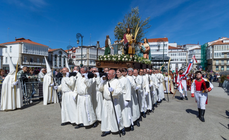 La procesión del Vía Crucis recorrerá el casco histórico de Betanzos entre Las Agustinas y Santa María