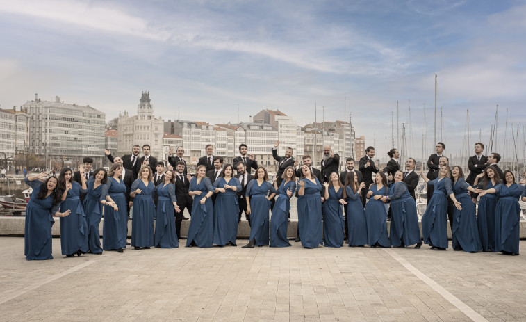 El Coro Gaos de A Coruña participa en el Certamen Coral de Ejea de los Caballeros