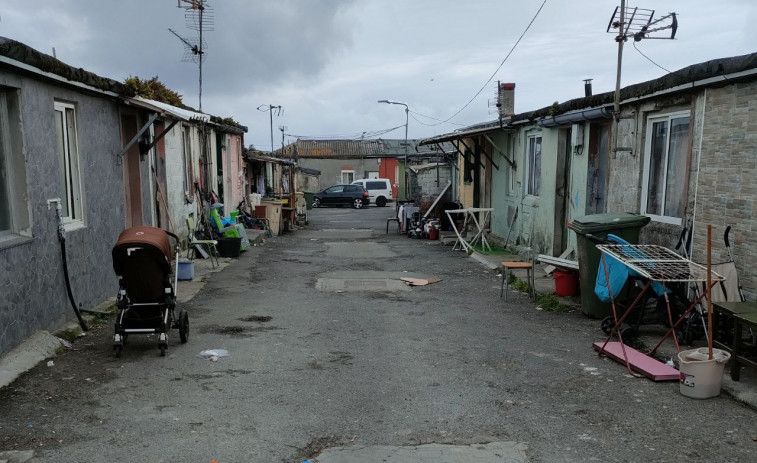 Sande, tras visitar el barrio de O Campanario de A Coruña: 