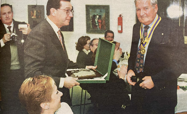 Hace 25 años: El Rotary Club nombra a José Luis Méndez 