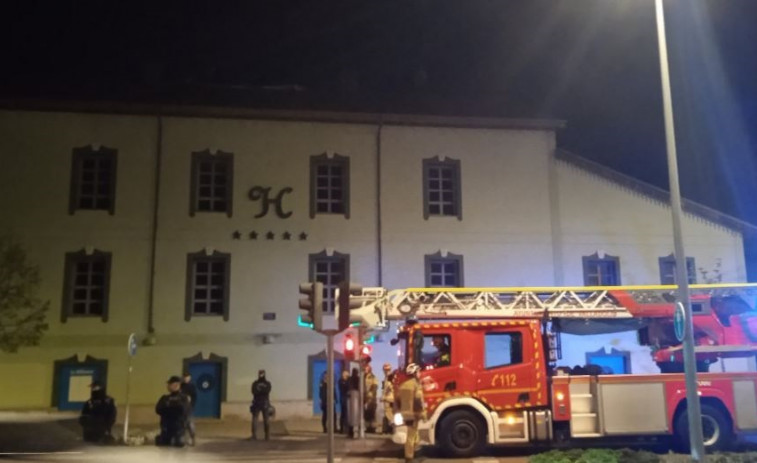 Desalojan de madrugada antiguo hotel ocupado como centro social en Valladolid