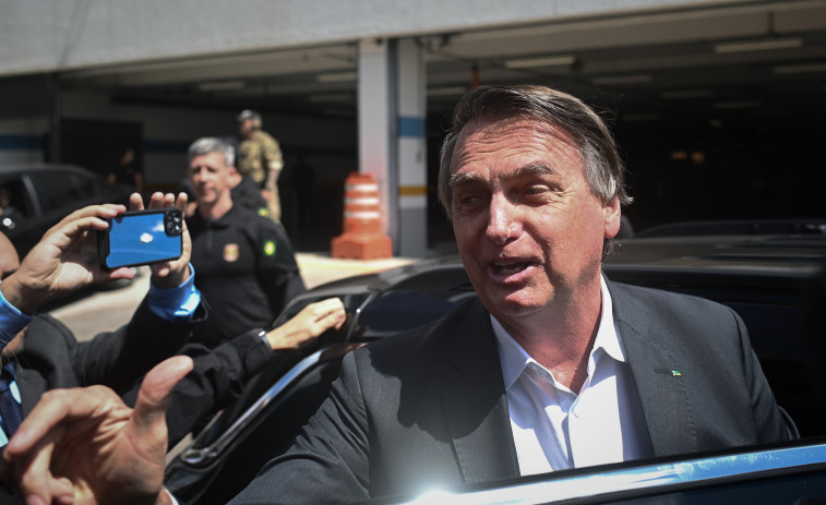 Bolsonaro declara ante la Policía y niega su responsabilidad en el asalto golpista de enero