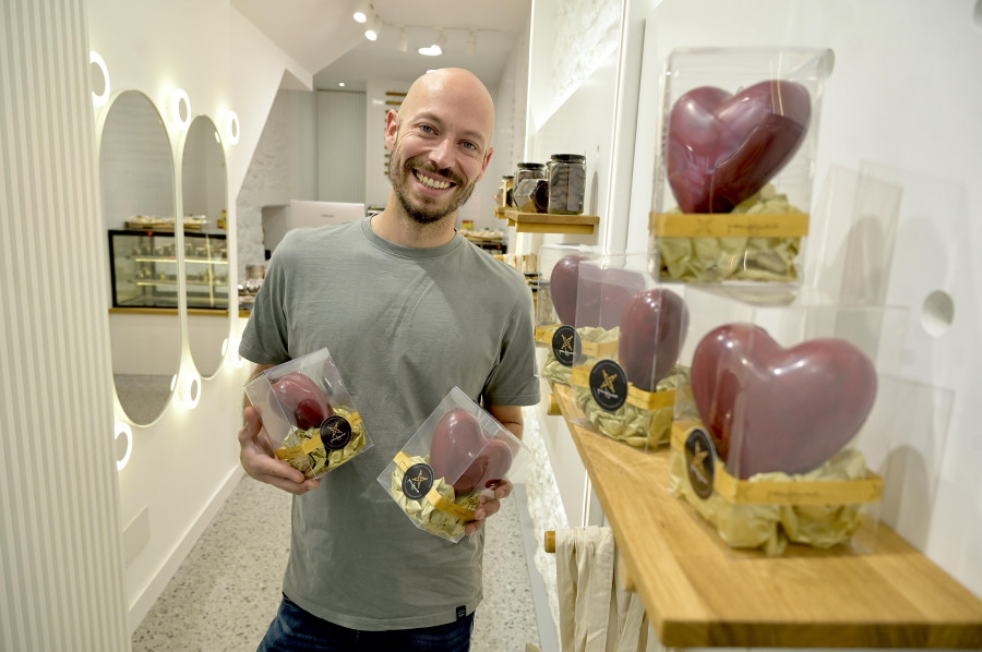 El corazón de Pandejuevo premia el comercio local de A Coruña