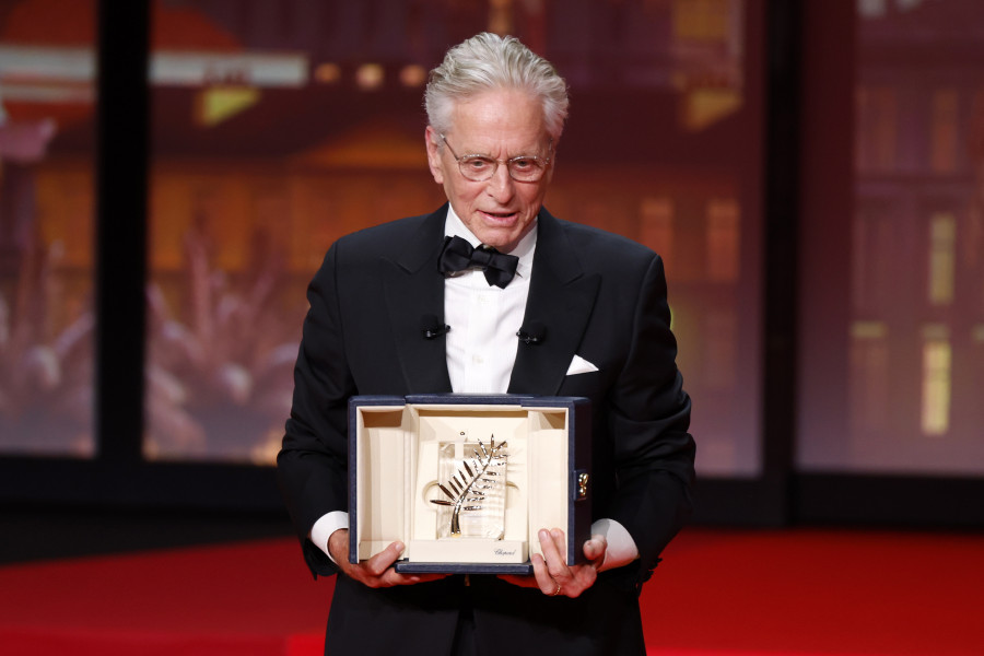 Michael Douglas recibe la Palma de Honor: "hay muchos festivales pero solo hay un Cannes"
