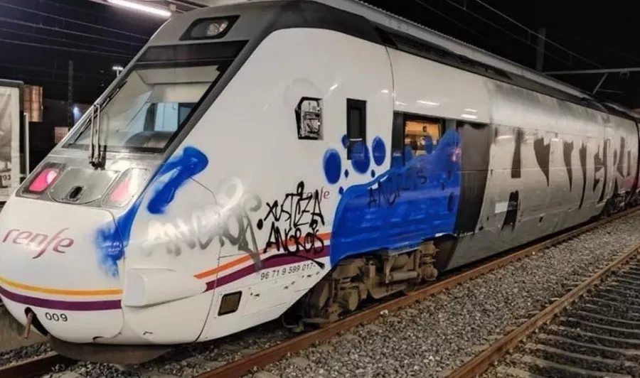 Ocho detenidos en A Coruña por causar daños en trenes por valor de 420.000 euros