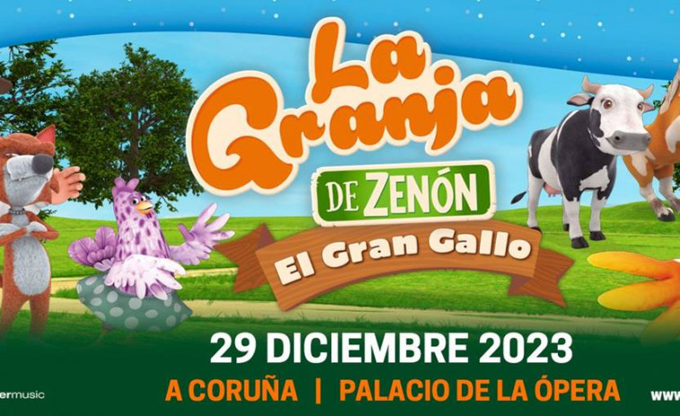 La Granja de Zenón lanza este miércoles sus entradas para el Palacio de la Ópera de A Coruña