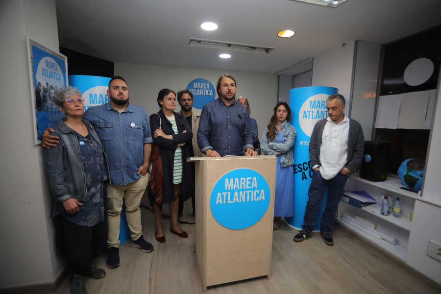 La Marea Atlántica culpa a Podemos y EU de haberse quedado todos fuera del Ayuntamiento de A Coruña