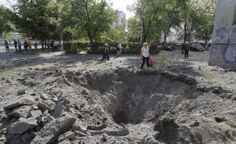 Rusia ataca Kiev por sexto día consecutivo con más de 30 misiles y drones