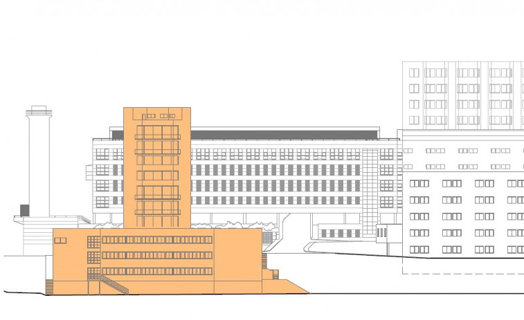 Aprobado el proyecto de demolición del hotel de pacientes del CHUAC