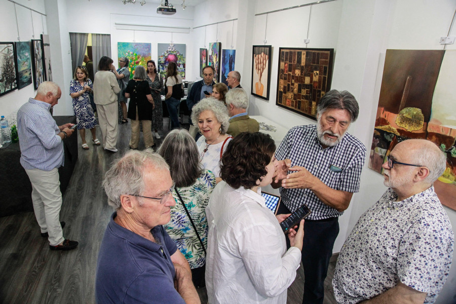 Un colectivo de pintores portugueses expone en ARGA hasta el 14 de julio