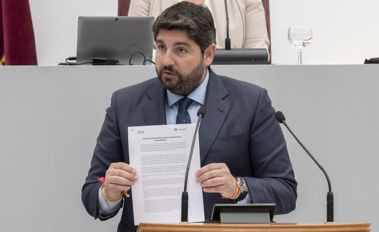 Fernando López Miras opta por un gobierno 
