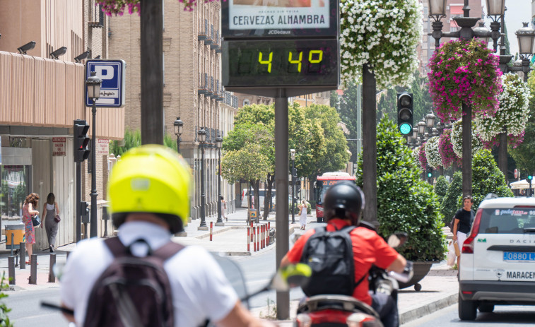 Loja, en Granada, marca la temperatura máxima en España con 44,6 grados