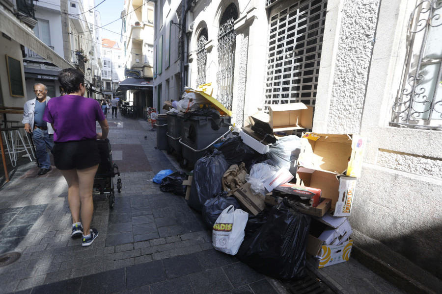 Cada vecino de A Coruña genera de media más de 430 kilos de residuos al año