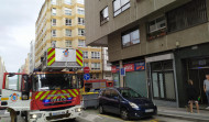 Un incendio en una cocina obliga a intervenir a los Bomberos en la calle Nicaragua de A Coruña