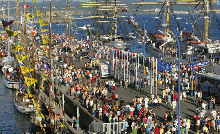 La Tall Ships Races volverá a A Coruña este mes después de siete años