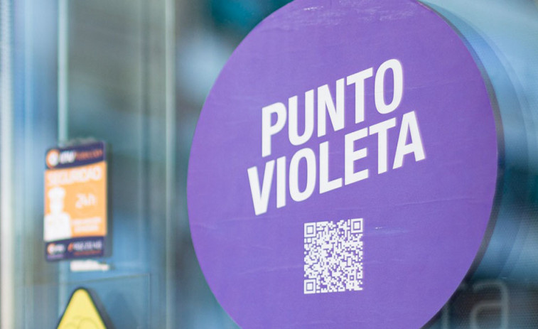 A Coruña habilita los 'puntos violeta' para prevenir posibles conductas de violencia sexual en las fiestas