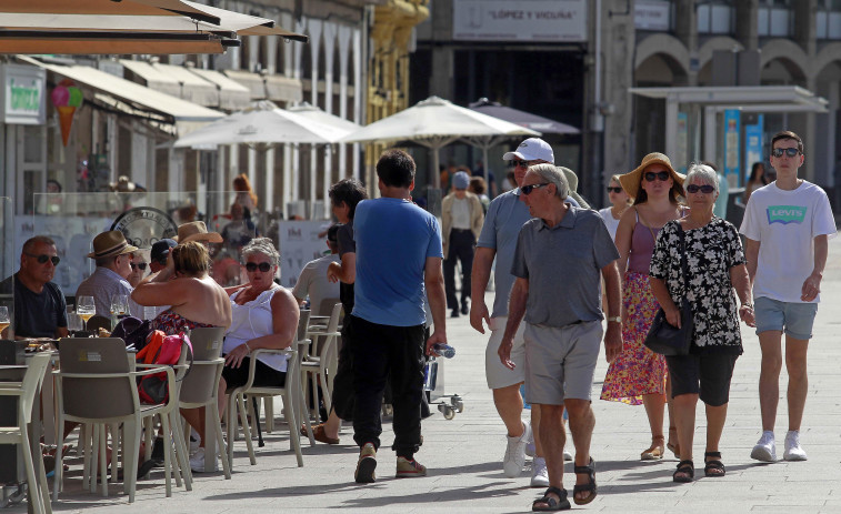 Agosto se despide con un 91% de ocupación hotelera en A Coruña y menos beneficios