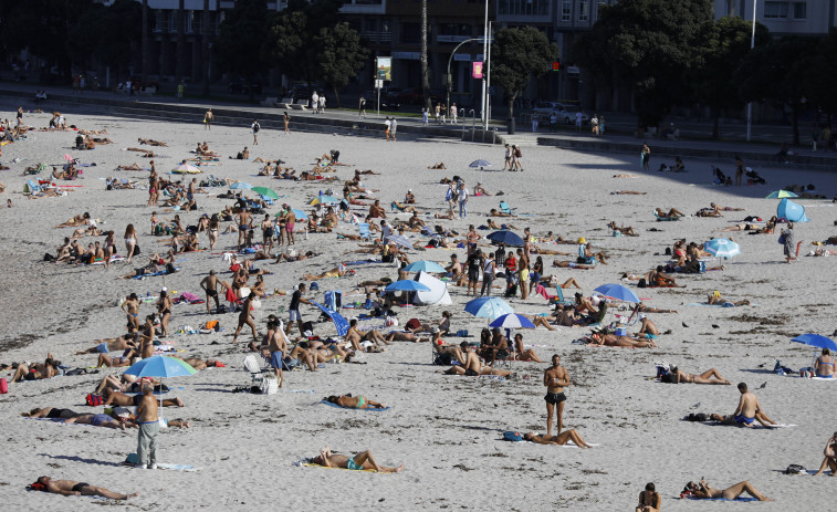 A Coruña bate el récord de temperatura en octubre desde que hay registros