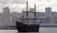 El galeón ‘Andalucía’ puede visitarse este fin de semana en el puerto de A Coruña