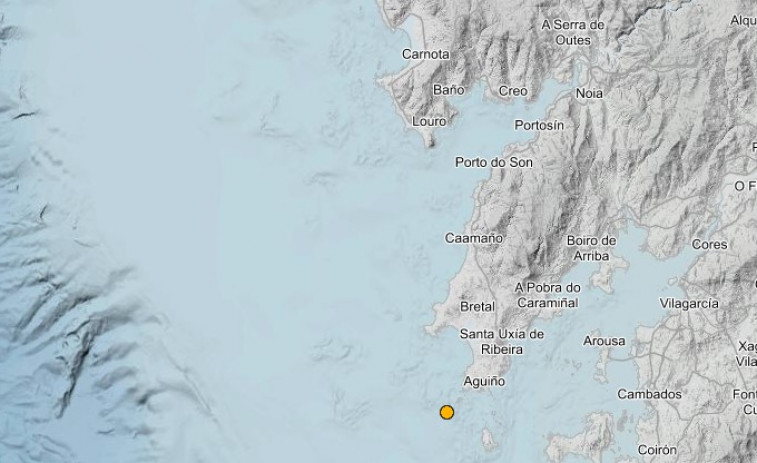 Ribeira registra un temblor de magnitud tres