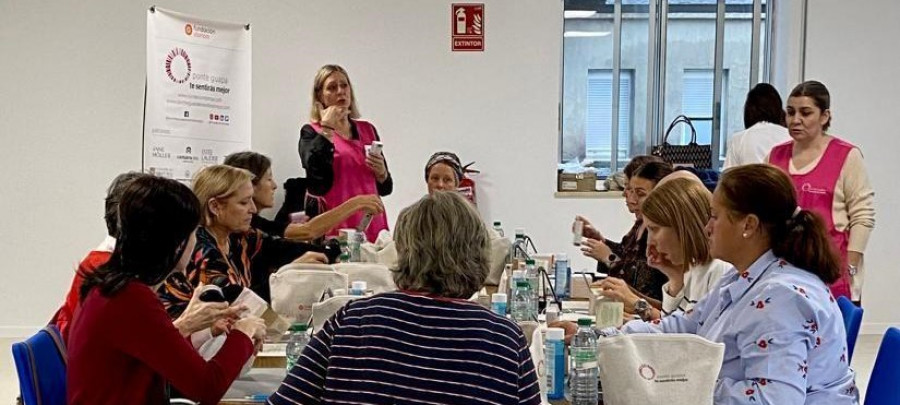 Stanpa impulsa un nuevo taller de autocuidado en el Teresa Herrera para pacientes de cáncer