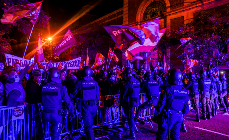 El PSOE y las protestas en Ferraz: 