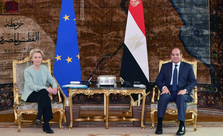 Europa y Egipto comparten la idea de dos Estados como meta en Oriente Medio