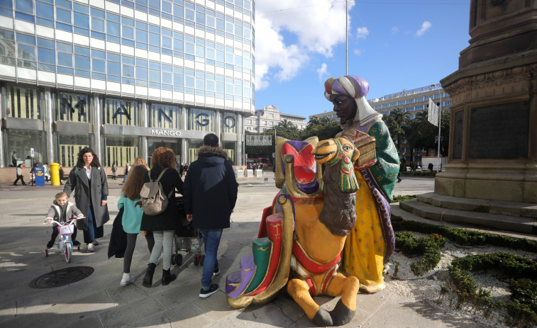 Así será la Navidad en la Zona Obelisco de A Coruña