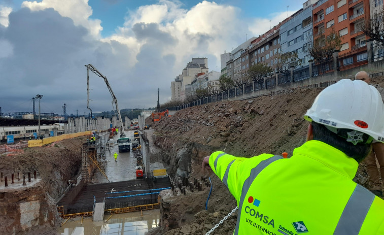 El aparcamiento de la intermodal de A Coruña se empezará a construir este mes