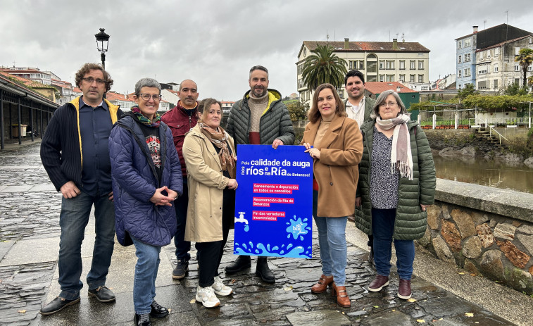 Una campaña en defensa de la calidad del agua de As Mariñas