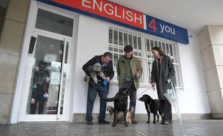 Dog walking: Los coruñeses dejan de estar 'caninos' en inglés
