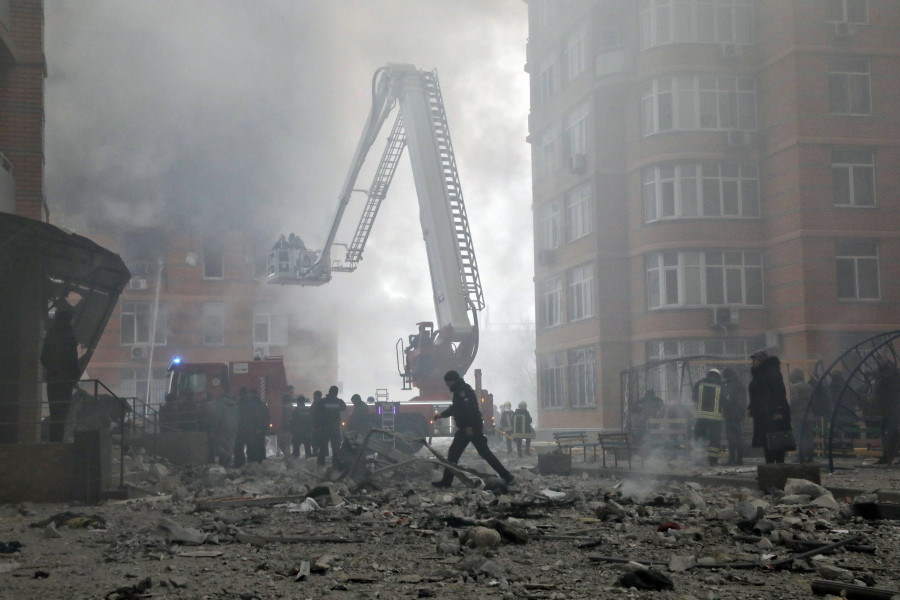 Ucrania sufre la oleada de ataques más masiva desde  el comienzo de  la invasión rusa