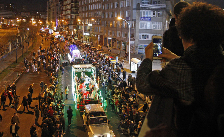 Dónde ver las cabalgatas de Reyes de 2024 en A Coruña y su área metropolitana
