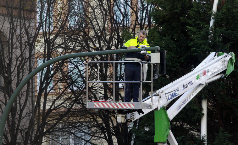 La instalación de las cámaras en la Zona de Bajas Emisiones entra en su fase final