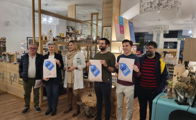 O BNG da Coruña presenta a súa campaña de apoio ao comercio local