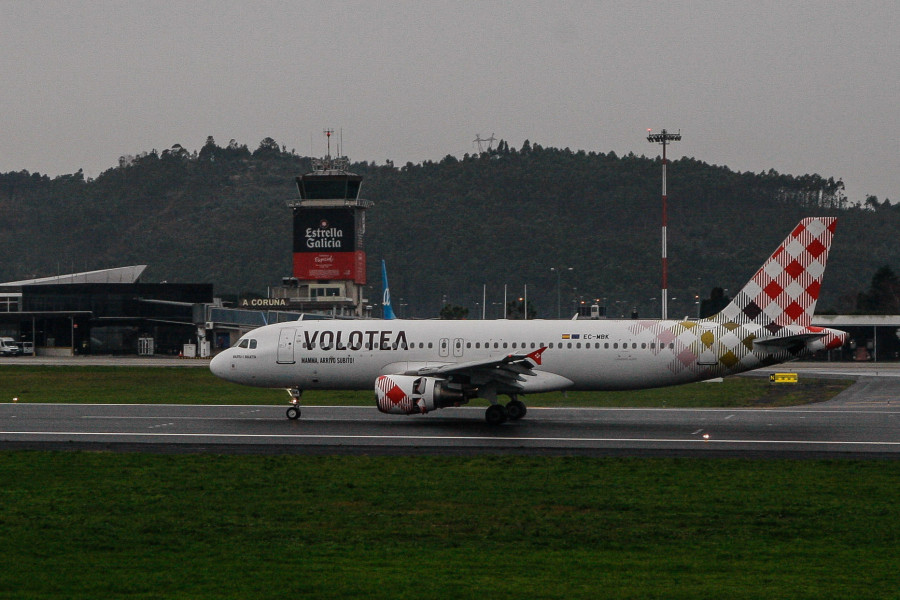 Alvedro se despide de la ruta a Bilbao, la más longeva de Volotea en la terminal