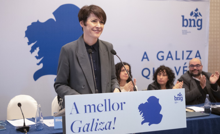 Pontón pide el voto para el BNG para abrir “un tiempo nuevo” en Galicia