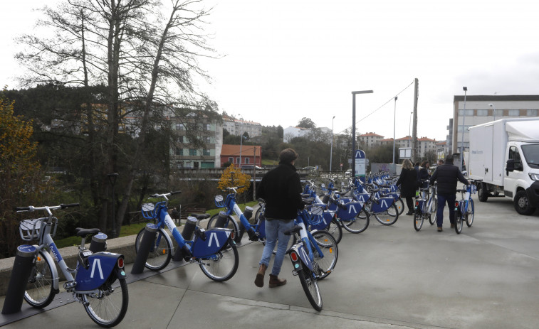 El servicio de bicicletas de Arteixo supera los 300 usuarios en un mes