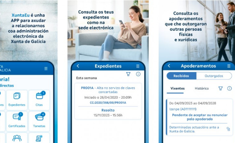 Así es XuntaEU, la aplicación móvil que centraliza la administración digital en Galicia