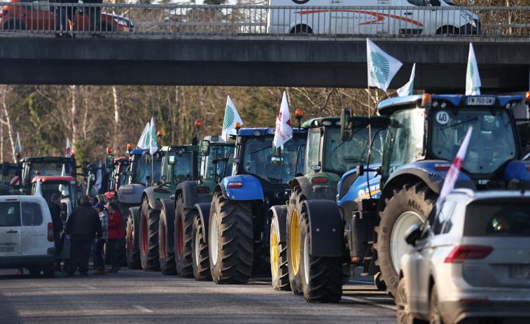 La protesta agrícola decae en Francia, pese a los cuarenta bloqueos del día