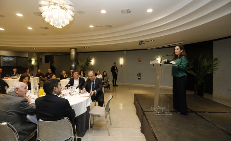 Inés Rey resalta el modelo de progreso de la ciudad como futuro motor económico de Galicia