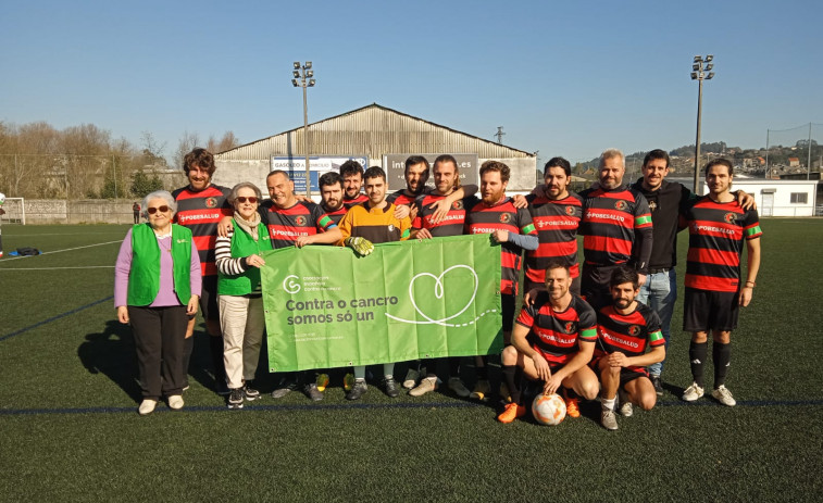 Clubes deportivos de Betanzos se suman a la campaña de la AECC el Día Mundial contra el Cáncer