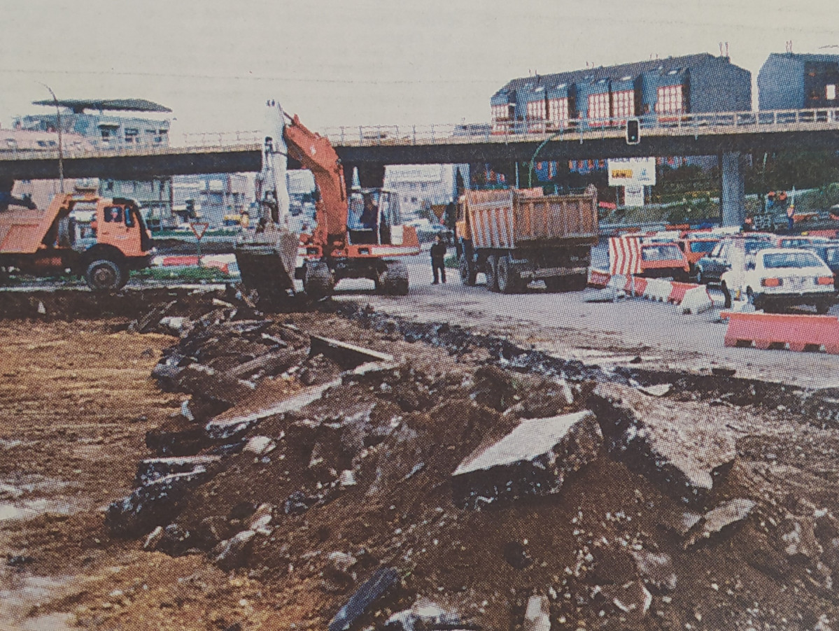 Obras puente pasaje 1999