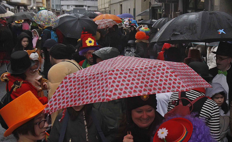 Las condiciones meteorológicas obligan a suspender varios actos de carnaval en Galicia
