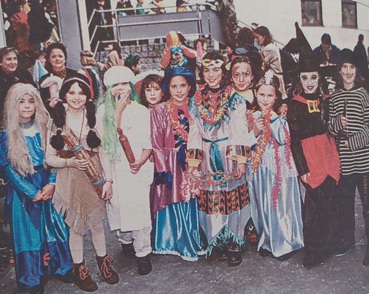 Carnaval colegios coruu00f1a 1999