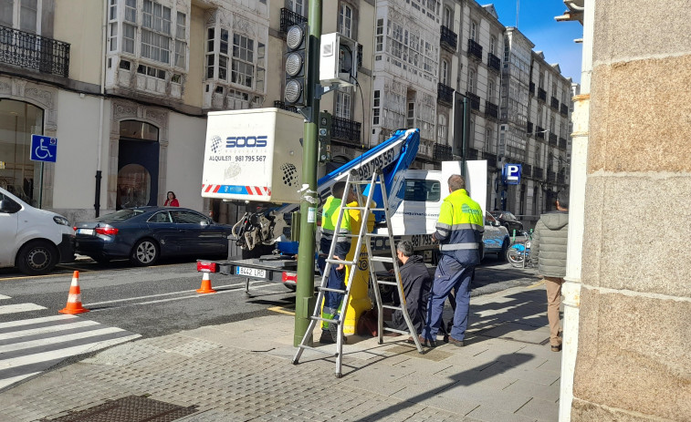 Los sistemas de la Zona de Bajas Emisiones de A Coruña entran en fase de pruebas
