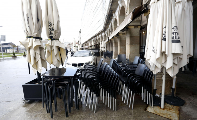 La hostelería de A Coruña capeó el temporal en febrero pese a tenerlo todo en contra